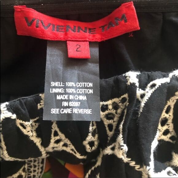 Vivienne Tam Strapless Top - Picture 5 of 7